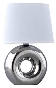 Stolní lampa REA bílá/šedá