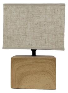 Stolní lampa HAYLEE hnědá