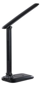 Immax 09106L - LED Stm stolní lampa s bez nabíjením QI LUMI LED/7W/230V černá