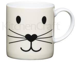 Šálek na espresso Kitchen Craft Porcelain - Cat Face