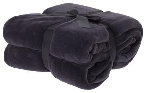 Deka FLEECE antracitová, 180x230 cm