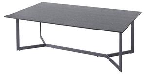Lavice Minoa 140 x 80 x 53 cm černá