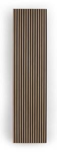 Dřevěný akustický panel, 2400 x 600 mm, balení 5 ks, dub