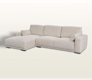 Pohovka Silkeborg crème white levostranná