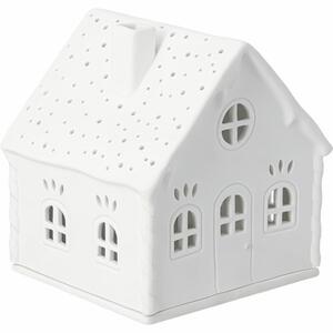 Räder Porcelánový svícen domeček Candy Canes