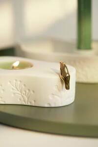 Räder Porcelánový svícen na čajovou svíčku Gold Bird