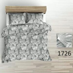 Povlečení hladká bavlna LUX - Chmýříčka - šedé 140x200+70x90