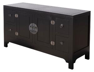 Komoda Modern 137x45x76cm black