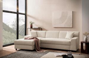ROHOVÁ SEDAČKA, textil, krémová MID.YOU - Sedací soupravy, Online Only
