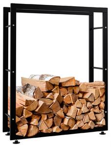 Stojan na dřevo Keri V2 25x80x100, černá