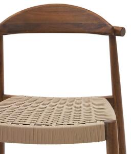 Barová židle glynis 62 cm ořech