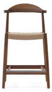 Barová židle glynis 62 cm ořech