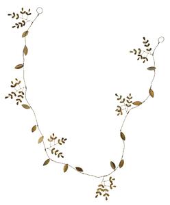 Girlanda s lístky Brass