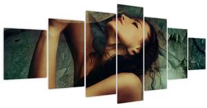 Obraz - Múza (210x100 cm)