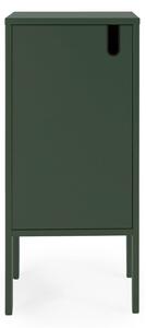 Tmavě zelená skříň Tenzo Uno, šířka 40 cm