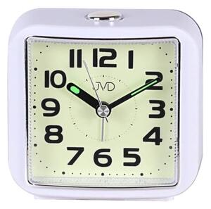 JVD Ručkový analogový netikající tichý budík JVD SRP8204.3 s luminiscenčním displejem ( )
