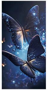 Witpol PLÁŽOVÁ OSUŠKA Z MIKROVLÁKNÁ BUTERFLY 100X180 CM VZOROVANÁ