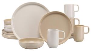 KOMBINOVANÁ SOUPRAVA, 16dílné, kamenina Creatable - Online Only nádobí, Online Only