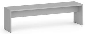 Šatní lavice, 1500 mm, šedá