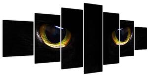 Obraz - Kočičí oči (210x100 cm)