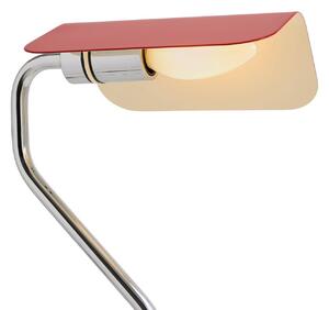 HAY Stolní lampa Apex, červená, výška 38 cm, E14, ocel, Červená, Obývací pokoj / jídelna, kov, Design