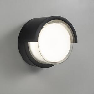 Nástěnné svítidlo Forlight LED Creu, Ø 17 cm, černé, plastové