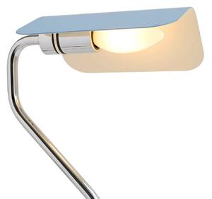 HAY Stolní lampa Apex, pastelově modrá, výška 38 cm, E14, ocel, Modrá, Obývací pokoj / jídelna, kov, Design