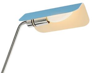 HAY Stolní lampa Apex, pastelově modrá, 38 cm, E14, ocel, Modrá, Pracovna / kancelář, kov, Design