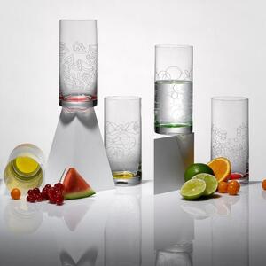 Crystalex vysoké sklenice na nealko nápoje Juicy Fruit 470 ml 6KS