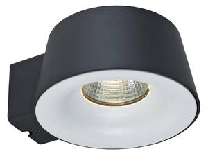 Megatron LED venkovní nástěnné svítidlo Sibu, antracitová barva, 3 000 K, IP54