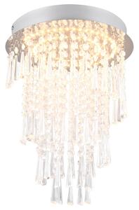Stropní LED svítidlo POMP chrom