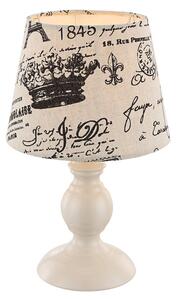 Stolní lampa METALIC kávová