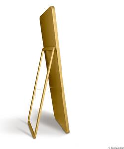 GieraDesign Zrcadlo Billet Gold Stand Rozměr: 50 x 170 cm