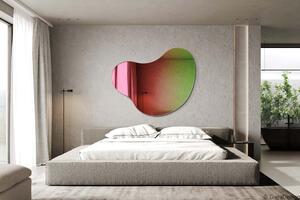 GieraDesign Zrcadlo Plama no.5 Rainbow Rozměr: 80 x 65 cm