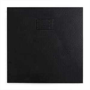 CERANO - Sprchová vanička čtvercová Gusto - černá matná - 80x80 cm