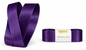 Stuha taftová ROYAL VIOLET fialová 25mm x 3m (7,-Kč/m)