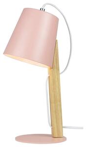 Stolní lampa REESE růžová