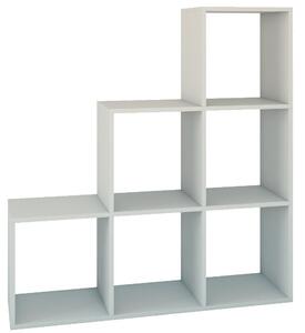 Regál STELLA bílá (115 x 115) cm