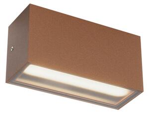 Redo Venkovní LED nástěnné svítidlo Limas, š.22cm, 12W, svícení down, IP65 Barva: Bílá, Stmívání, řízení: bez stmívání