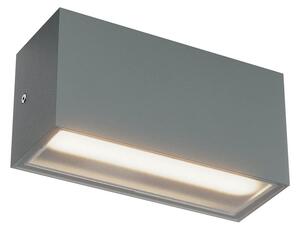 Redo Venkovní LED nástěnné svítidlo Limas, š.22cm, 12W, svícení down, IP65 Barva: Antracit, Stmívání, řízení: DALI