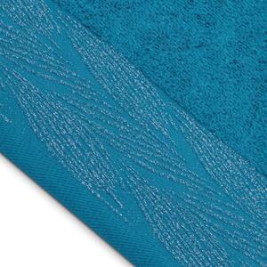 AmeliaHome Sada 3 ks ručníků ALLIUM klasický styl modrá