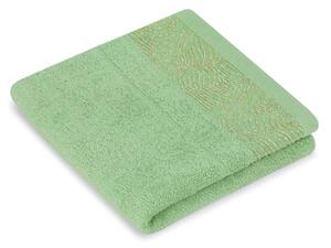AmeliaHome Sada 3 ks ručníků BELLIS klasický styl světle zelená