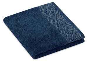 AmeliaHome Sada 3 ks ručníků BELLIS klasický styl námořnicky modrá