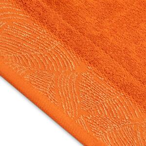 AmeliaHome Sada 3 ks ručníků BELLIS klasický styl oranžová
