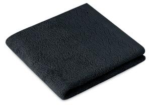 AmeliaHome Sada 3 ks ručníků FLOSS klasický styl černá