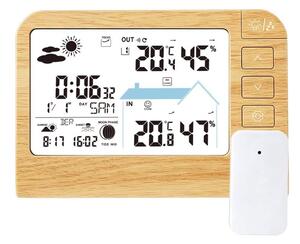 JVD Digitální meteorologická stanice s LED podsvícením JVD RB767.1 (Elektrický adaptér do sítě)