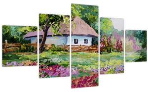 Obraz - Chalupa (125x70 cm)