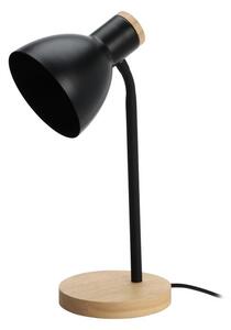 Stolní lampa CHANEL černá/přírodní