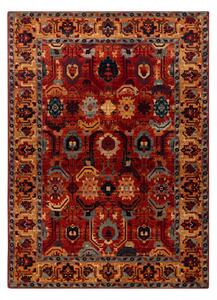 Kusový koberec vlněný Dywilan Superior Oman Rubin červený Rozměr: 170x235 cm