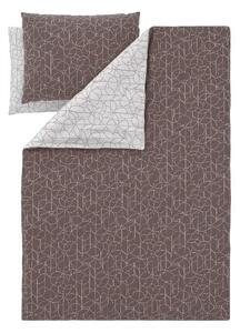 Livarno® Saténové ložní povlečení, 240 x 220 cm, 70 x 90 cm (hnědá) (100409717003)